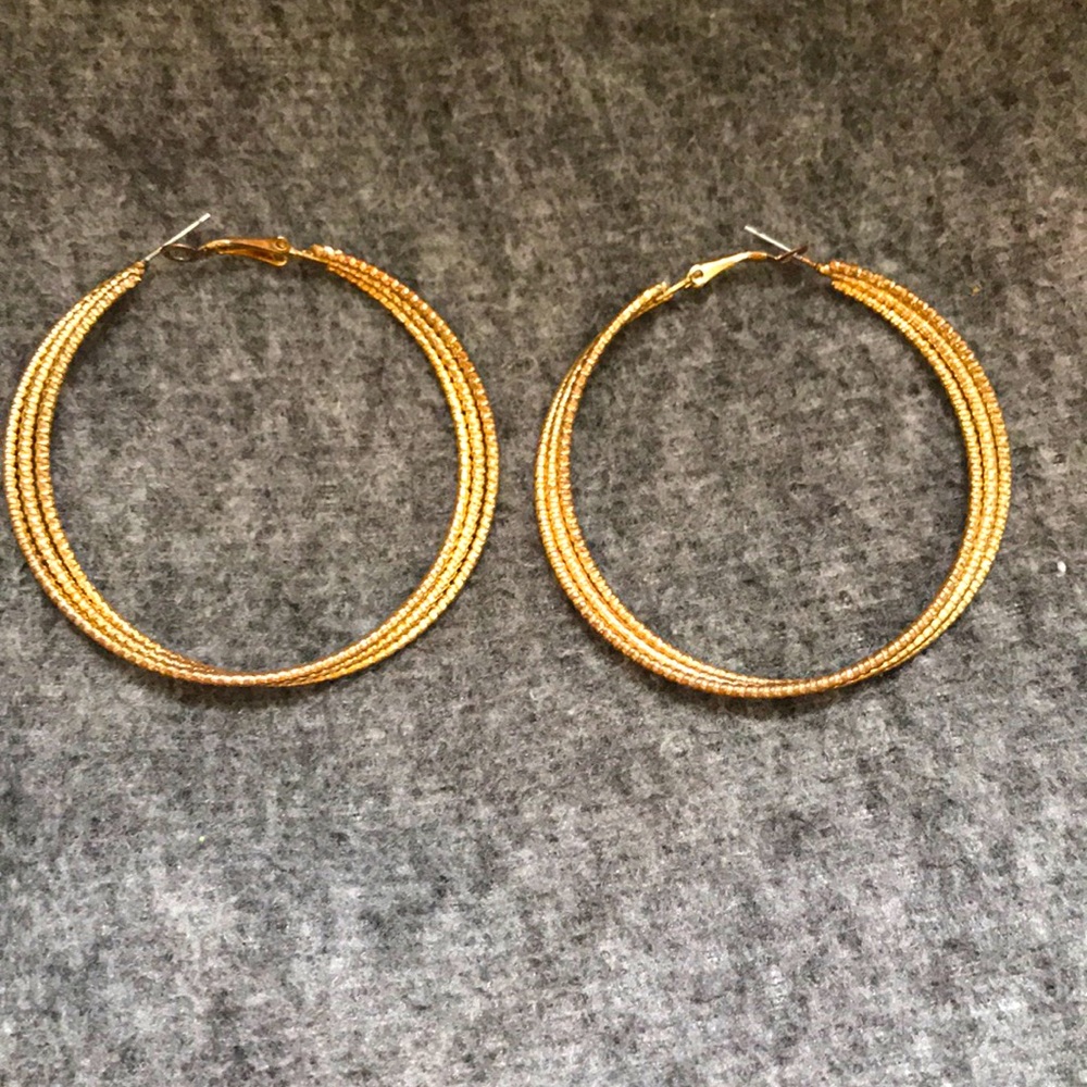 Gold hoops